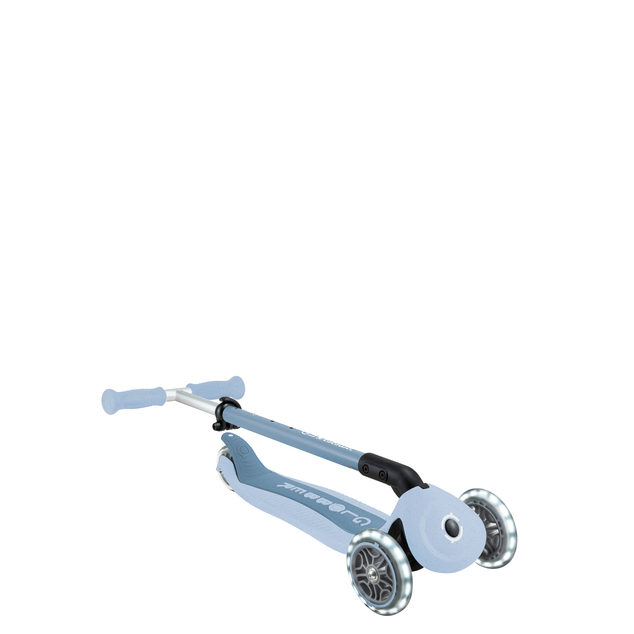 Globber Detská kolobežka Go up active lights ecologic blueberry