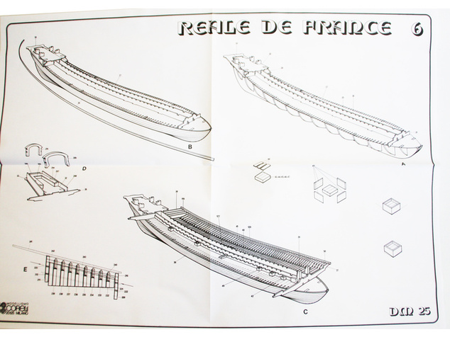 COREL Reale de France 1:60 komplet