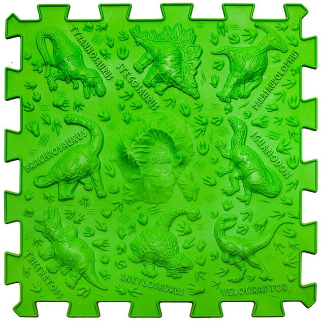 Ortek Masážna podložka Ortek Dinosaury Puzzle 10 prvkov