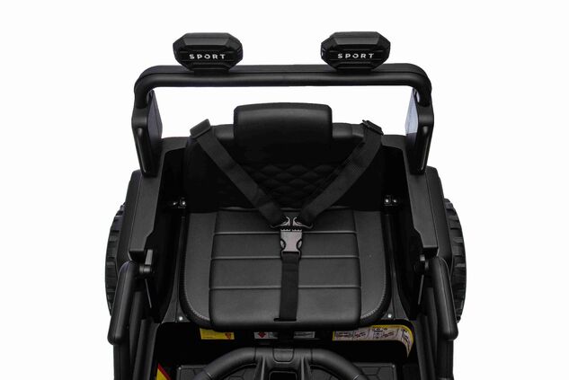 Elektrické autíčko OFFROAD NEW s pohonom zadných kolies, ružové, Lítiová batéria