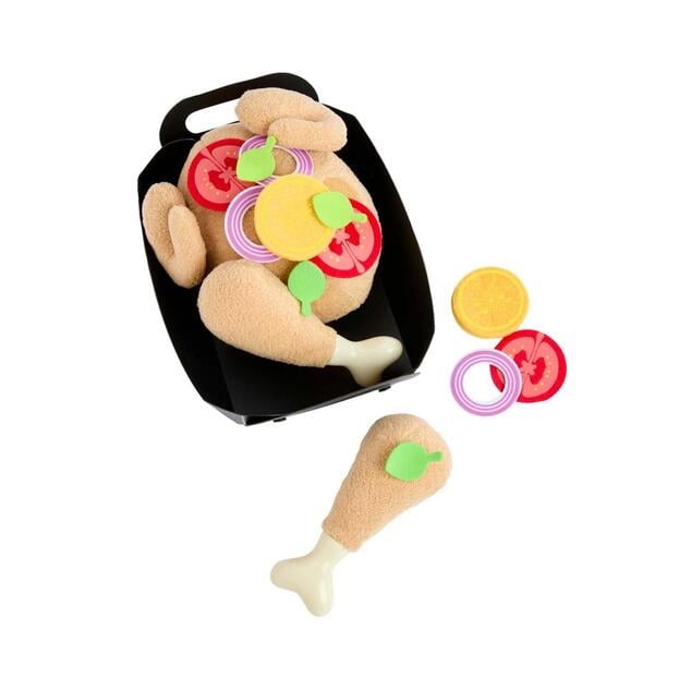 Haba Creative Play Pečené kura v pekáči na suchý zips
