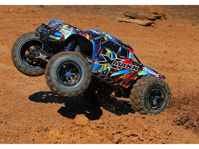 Traxxas X-Maxx 8S Belted 1:5 4WD RTR červený