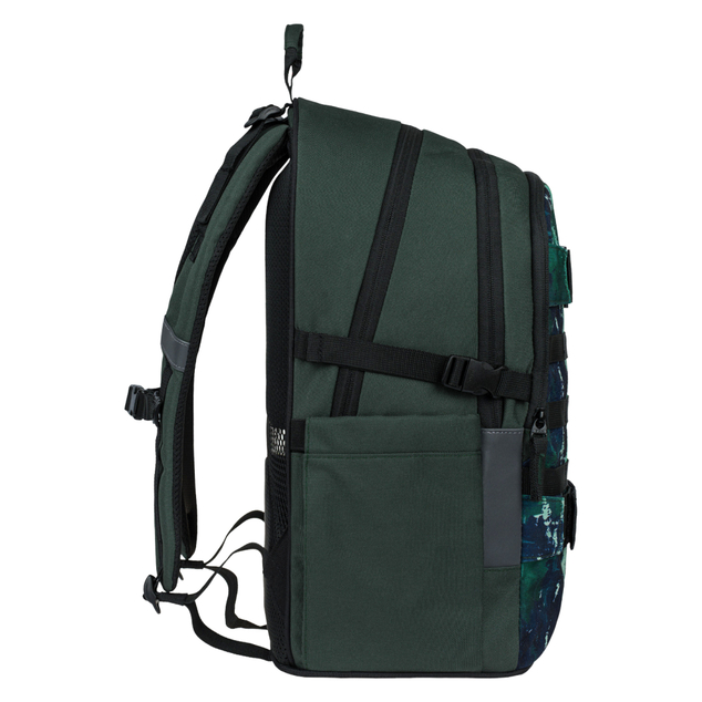 BAAGL SET 5 Skate Forest: Rucksack, Federmäppchen, Sporttasche, Gürteltasche, Laptop-Hülle