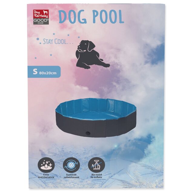 Кръгъл басейн Dog Fantasy 80x20см