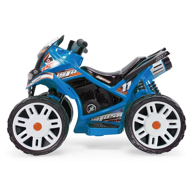 INJUSA 761/004 Elektrisches Vierrad für Kinder THE BEAST 12V BLAU
