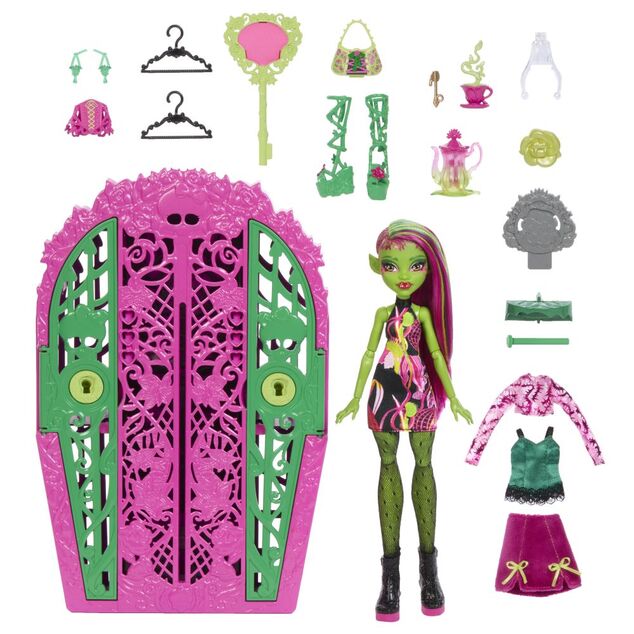 Monster High Skulltimate Secrets Garden Mysteries bábika - Venus