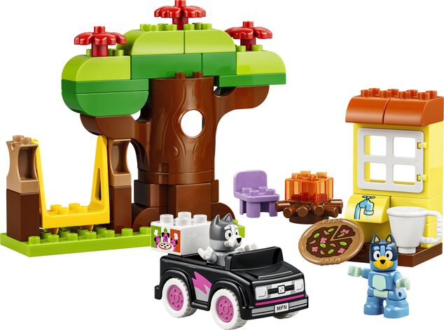 LEGO® DUPLO® Muffin, Bluey a rozvoz pizzy