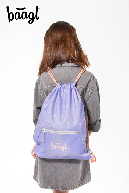 BAAGL SET 5 Airy Amici: zaino, astuccio, sacca, grembiule, portafoglio