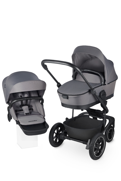 EASYWALKER Set XXL kočík kombinovaný Harvey5 Air Pebble Grey s príslušenstvom