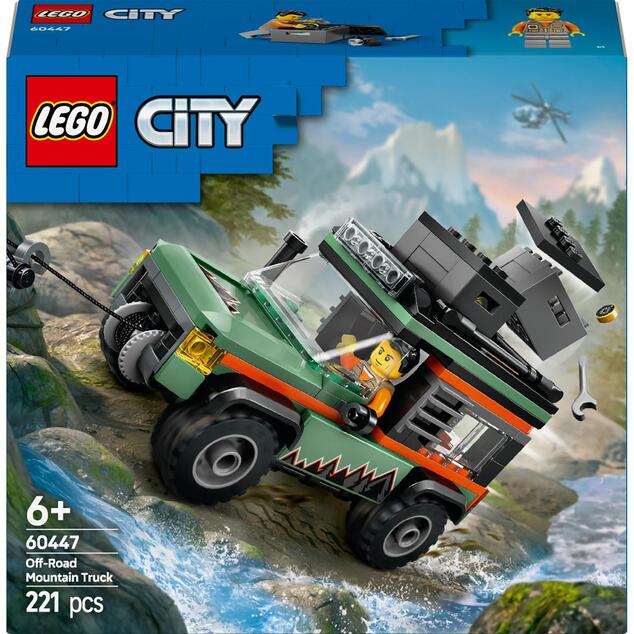 LEGO® City 60447 Terénne horské nákladné auto 4x4
