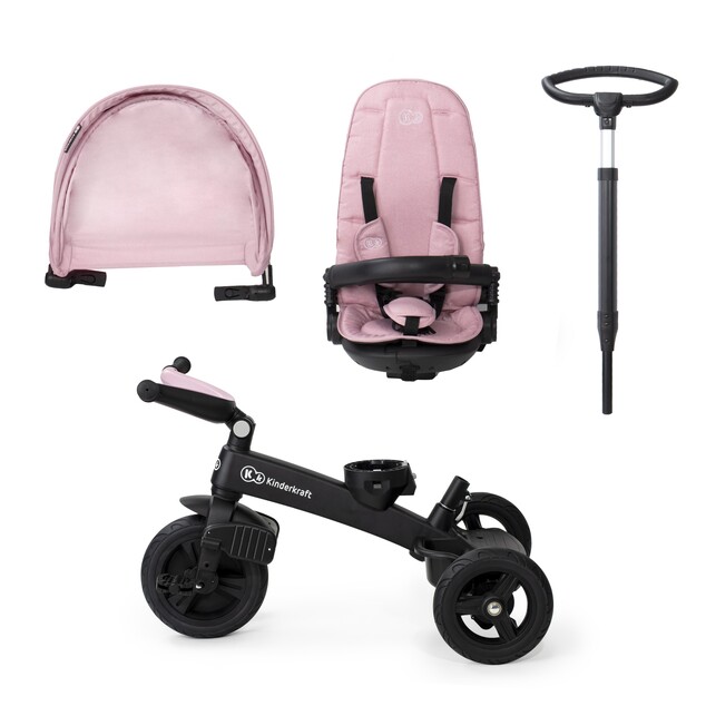 KINDERKRAFT Trojkolka Easytwist Mauvelous Pink