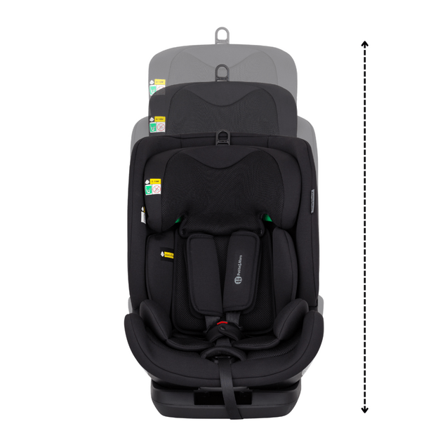 PETITE&amp;MARS Столче за кола Prime Pro i-Size Coal Black Air 76-150 cm (9-36 kg)