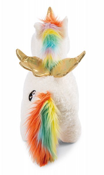 Pluș NICI Unicorn Yang curcubeu 32 cm