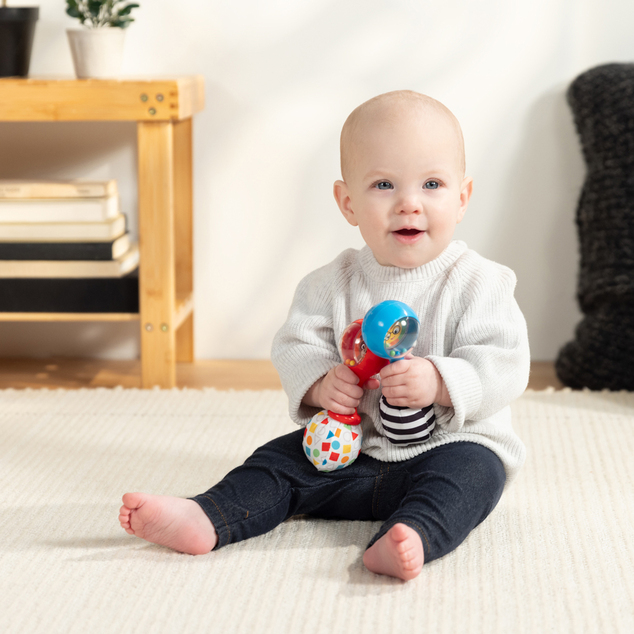 BABY EINSTEIN Zvečka igračka Shake &amp; Groove™ 2 kom, 3m+