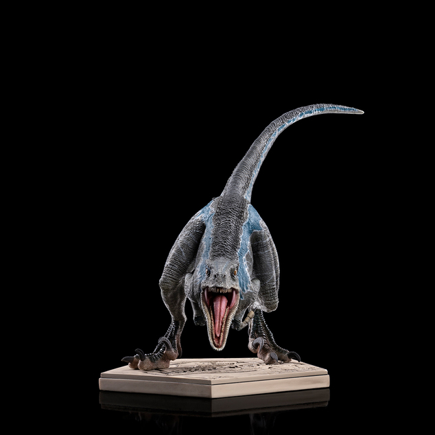 Iron Studios Jurassic Park: Bukott birodalom - Blue szobor Art Scale 1/10