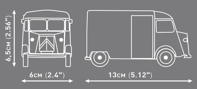 Cobi 24632 Citroën Type H Servisné vozidlo, 1:35