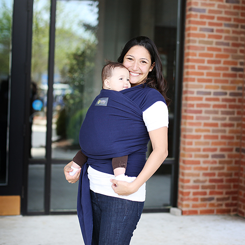 Nosič detí / šatka Boba Wrap - Navy Blue