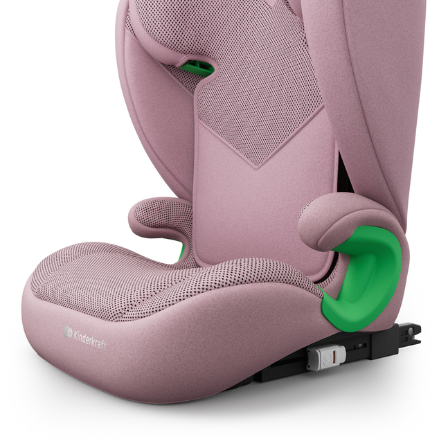 KINDERKRAFT Autosedačka Junior Fix 2 Plus (100-150 cm) Růžová
