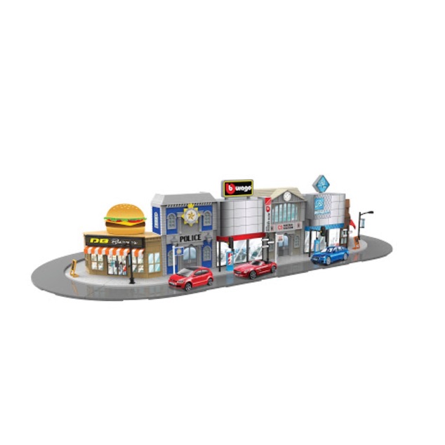 Bburago 1:43 Street Fire City Toy Store