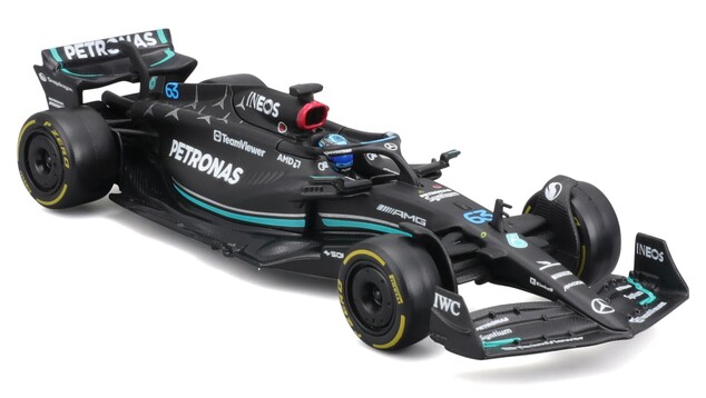 Bburago 1:43 RACE Formula F1 - Mercedes-AMG F1 W15 Performance (2024) #63 (George Russel)