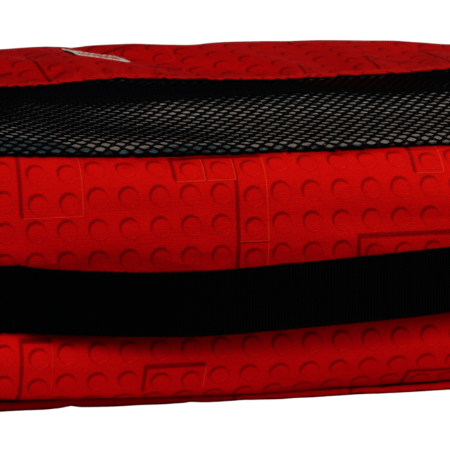 LEGO Brick Dots Red - juego de organizadores de viaje, 3 piezas