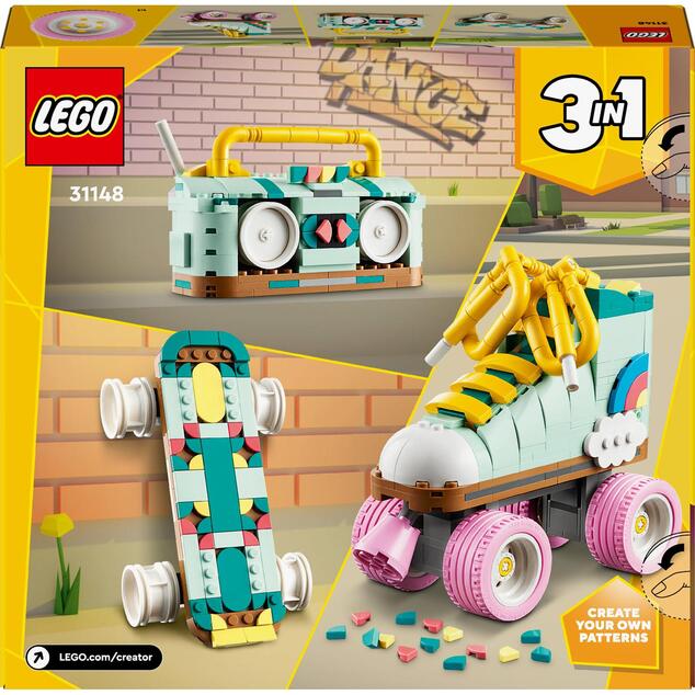 LEGO® Creator 3 v 1 31148 Retro kolieskové korčule