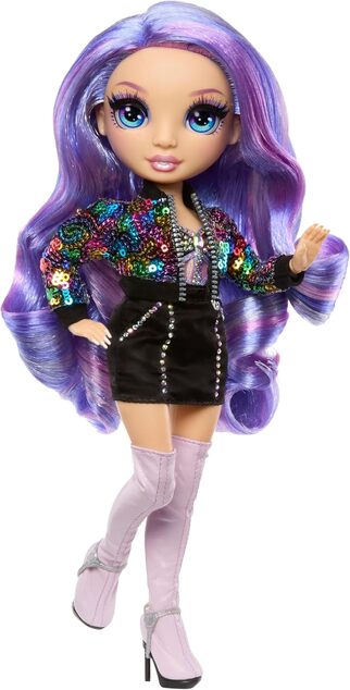 Poupée Rainbow High Style - Violet