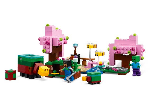 LEGO® Minecraft® 21260 Garten mit blühenden Kirschbäumen