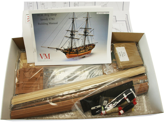 Vanguard Models HMS Speedy 1782 1:64 kit