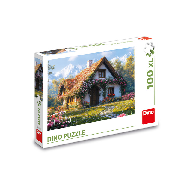 Puzzle Chata v údolí 100 XL dielikov