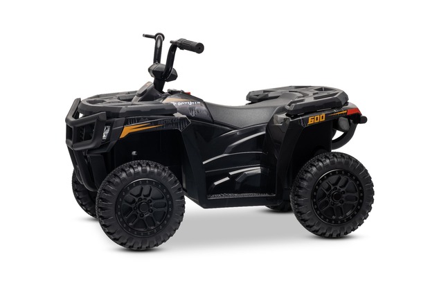 Licencovaná elektrická štvorkolka Arctic Cat 12V so zadným pohonom, čierna, LED svetlá, Lí