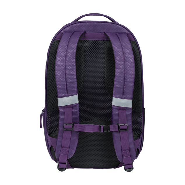 BAAGL SET 3 Coolmate Plum: ruksak, pernica, vrećica