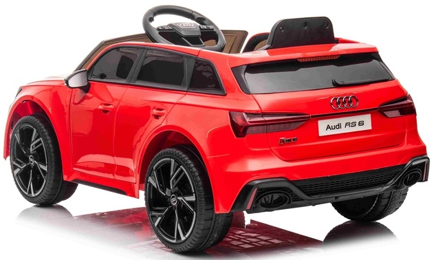 Audi RS6 Elektroauto, 12V rot