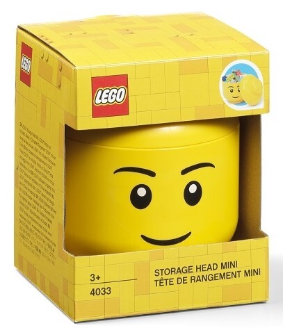 LEGO® úložná hlava (mini) - chlapec