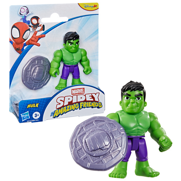 HASBRO - Spider-Man Spidey și prietenii săi uimitori - figurină Hulk