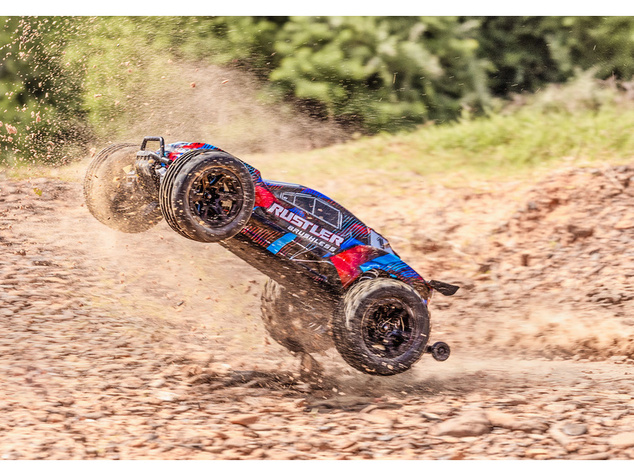 Traxxas Rustler 1:10 VX3 RTR čierny