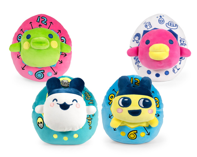 TAMAGOTCHI Hashizotchi бяла плюшена играчка 26см