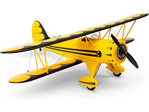 E-flite Waco 0.55m SAFE Select BNF Basic žlté
