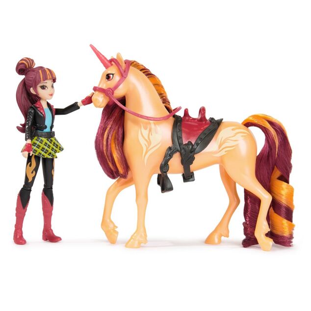 Unicorn Academy Valentin és Cinder figurák