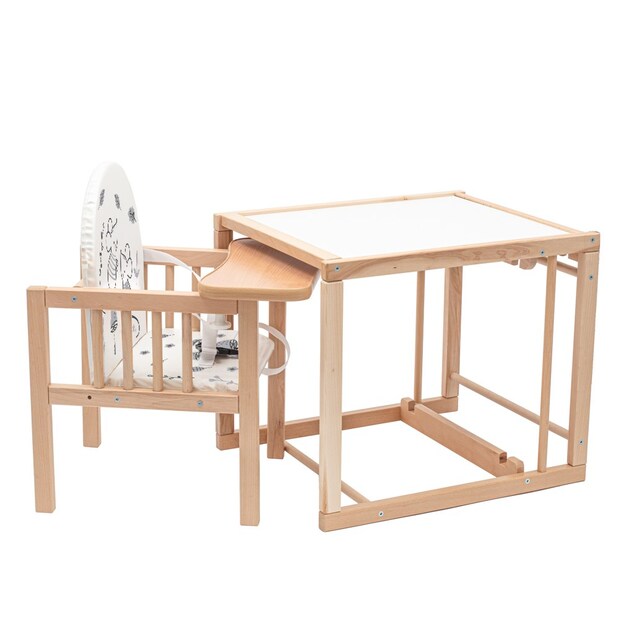 Detská drevená jedálenská stolička New Baby Jerry
