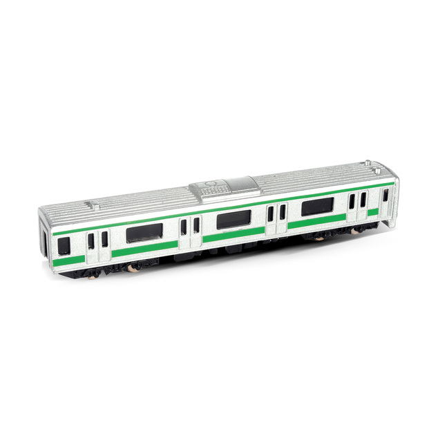 Metallische Mini-U-Bahn