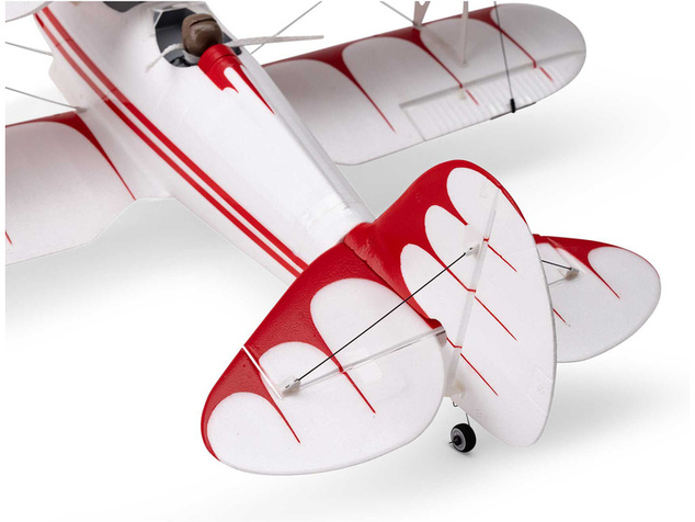 E-flite Waco 0.55m SAFE Select BNF Basic biele