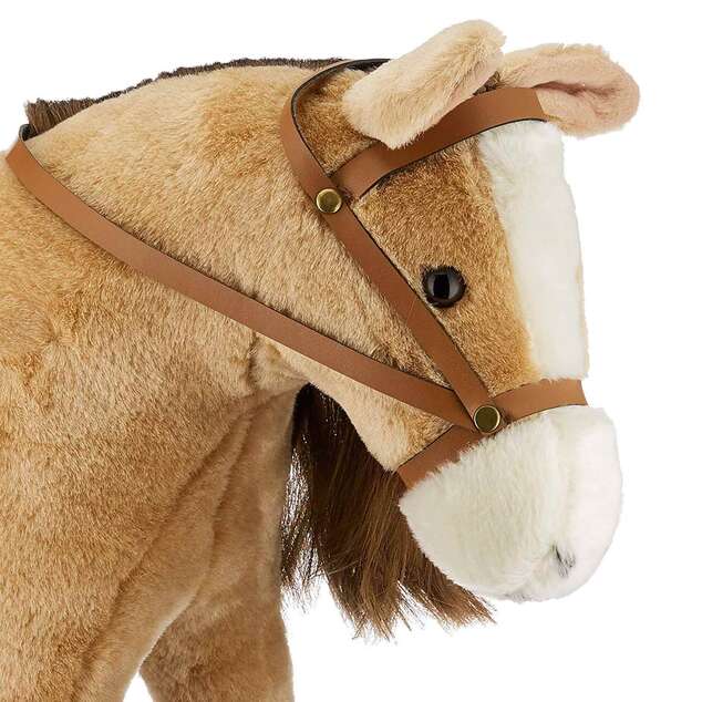 Götz hnedý poník Sparky na česanie a jazdenie pre bábiky 50cm