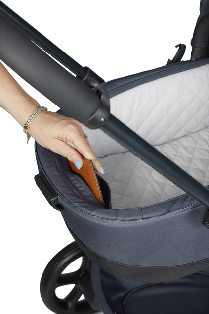 EASYWALKER Set XL kočík kombinovaný Harvey NXT s príslušenstvom Eclipse Black