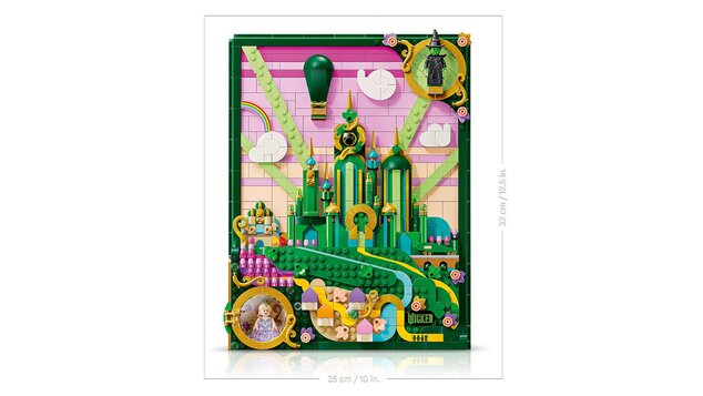 LEGO® Wicked 75685 Nástenné umenie: Emerald City