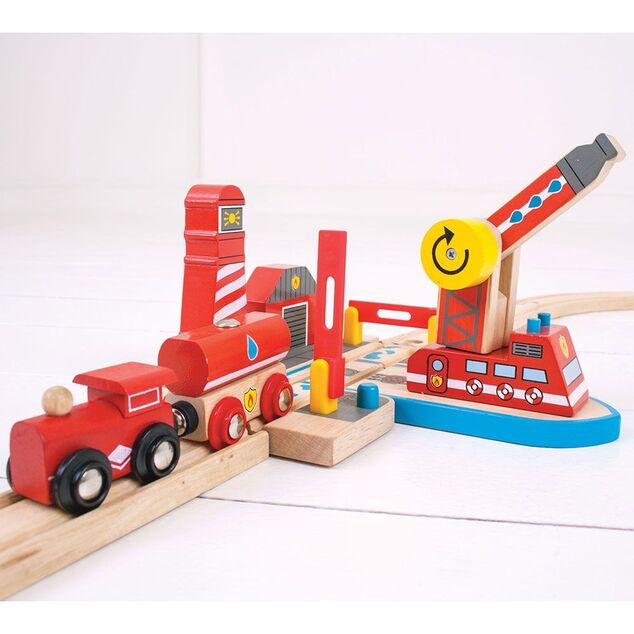 Soccorritori marini dei vigili del fuoco di Bigjigs Rail