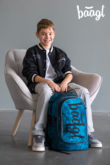 BAAGL SADA 3 Core Ocean: Rucksack, Waschbeutel, Tasche