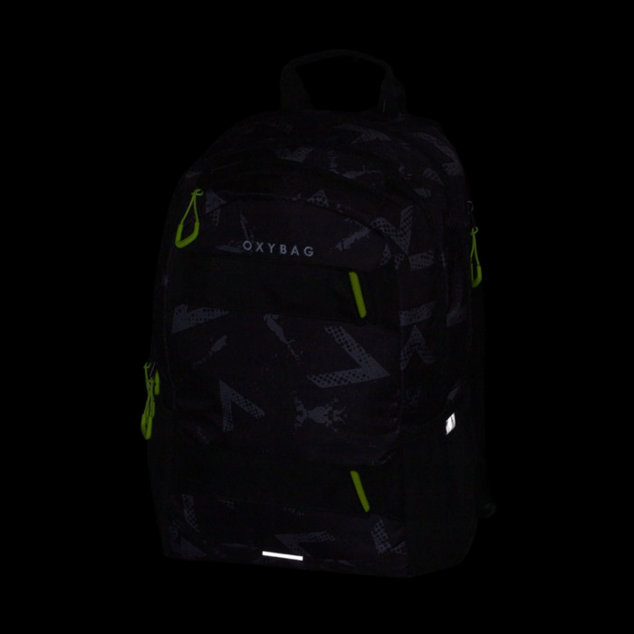Zaino studentesco + astuccio OXY Sport Abstract