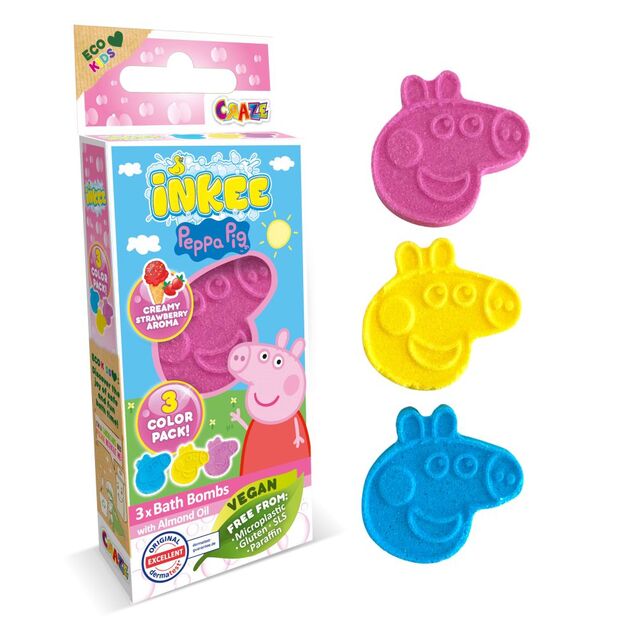 INKEE - Mini balenie šumivej bomby - Peppa Pig