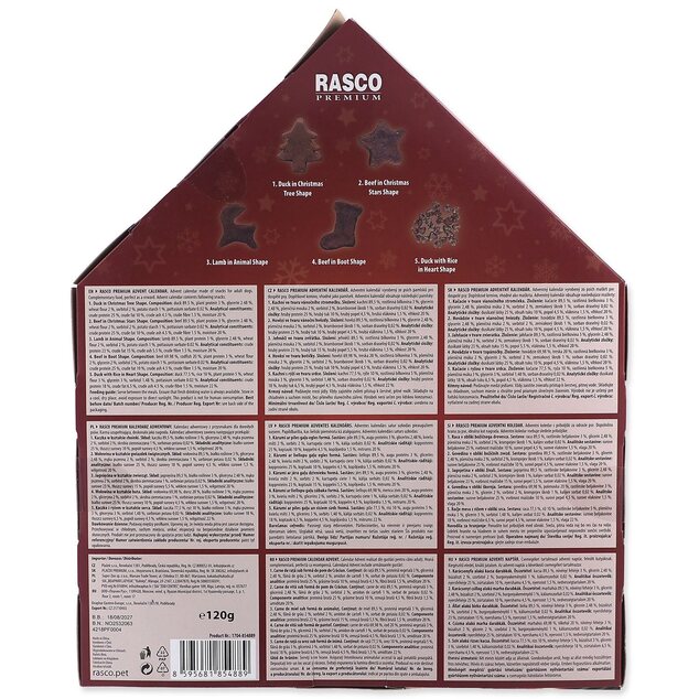 Adventskalender Rasco Premium für Hunde